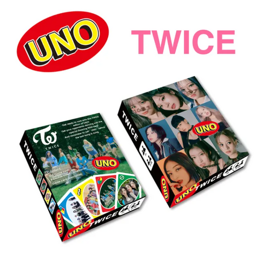 UNO Jogo de Cartas Grupos de KPOP (BTS, SKZ, TWICE...)