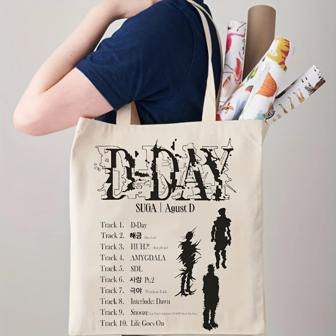 Ecobag D-DAY Agust D (Yoongi BTS)