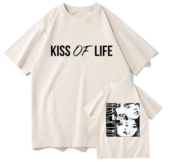 Camiseta Unissex Kiss Of Life Ver. 2