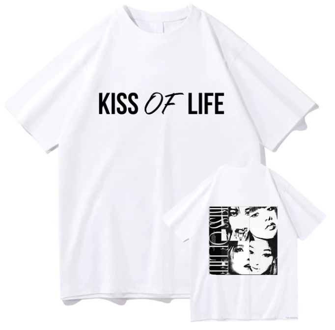 Camiseta Unissex Kiss Of Life Ver. 2