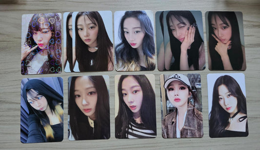 PHOTOCARDS DIVERSOS AESPA GISELLE (Frete incluso)