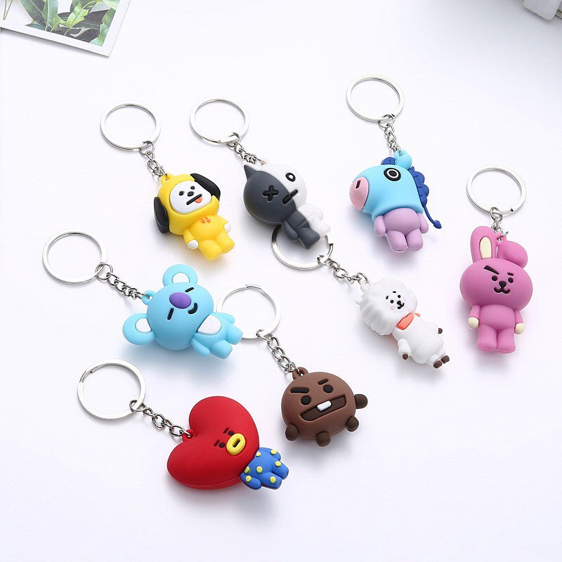 Chaveiro BTS BT21 (2 versões)